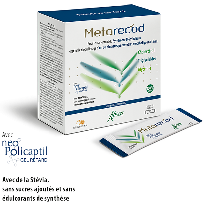 Metarecod traitement du syndrome métabolique Aboca - cholestérol